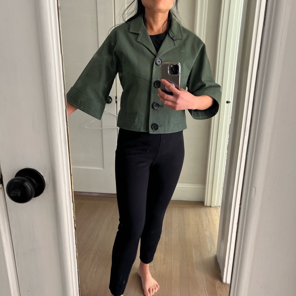 Derek Lam Structured Jacket W/ Oversized Buttons - image 5